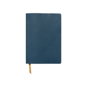 VEGAN SUEDE FLEX COVER UNDATED PLANNER, 5.75 X 8 - MIDNIGHT BLUE, JS2002022