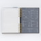 BLACK STANDARD ISSUE JOURNAL NO 12, 6" X 8.25" - BLACK, JS8922008