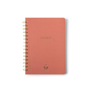 TWIN WIRE JOURNAL, 6" X 8.25" - TERRACOTTA, JTW681009