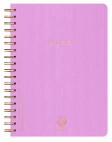 TWIN WIRE JOURNAL, 6" X 8.25" - LILAC, JTW681015