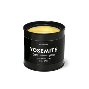 PARKS 6 OZ YOSEMITE BLACK GLOSSY TIN - COTTONWOOD + OAK, PK0601