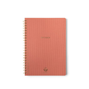 TWIN WIRE JOURNAL, 8.25" X 11.625" - TERRACOTTA, JTW801009