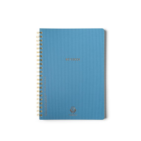 TWIN WIRE JOURNAL, 8.25" X 11.625" - CLASSIC BLUE, JTW801011