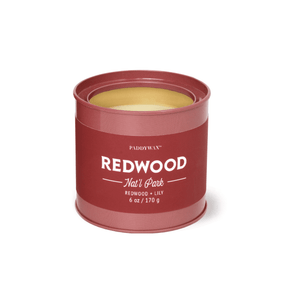 PARKS 6 OZ REDWOODS RED GLOSSY TIN - REDWOOD + LILY, PK0608