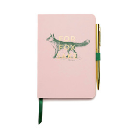 VINTAGE SASS NOTEBOOK WITH PEN - FOR FOX SAKE, NWP1001