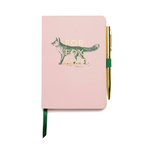 VINTAGE SASS NOTEBOOK WITH PEN - FOR FOX SAKE, NWP1001