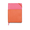 VEGAN LEATHER POCKET JOURNAL, 7" X 9" - PINK + CHILI, PJ1000