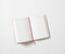 VEGAN LEATHER POCKET JOURNAL, 7" X 9" - PINK + CHILI, PJ1000