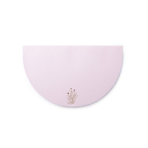 HALF MOON NOTEPAD - MINERAL MAGIC, PP531005