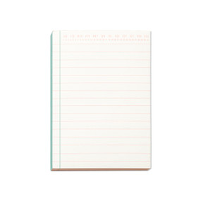 COLORBLOCK NOTEPAD - GREEN & PEACH, PP572022