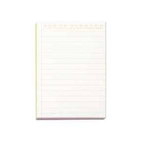 COLORBLOCK NOTEPAD - CHARTREUSE & PINK, PP572023