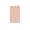 TWIN WIRE NOTEPAD, 3.25" X 5.5" - DUSTY BLUSH RADIANT RAINBOWS, PPS561008