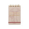 VINTAGE SASS TWIN WIRE NOTEPAD, 3.25" X 5.5" - "SHITAKE HAPPENS" MUSHROOM, PPS562023