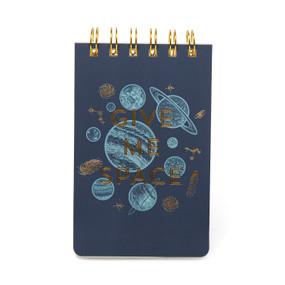 VINTAGE SASS TWIN WIRE NOTEPAD, 3.25" X 5.5" - "GIVE ME SPACE", PPS562026