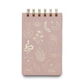 TWIN WIRE NOTEPAD, 3.25" X 5.5" - MYSTIC ICONS, PPS562029