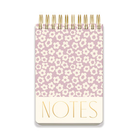 LARGE CHUNKY NOTEPAD - LILAC GROOVY FLORAL, ST681003