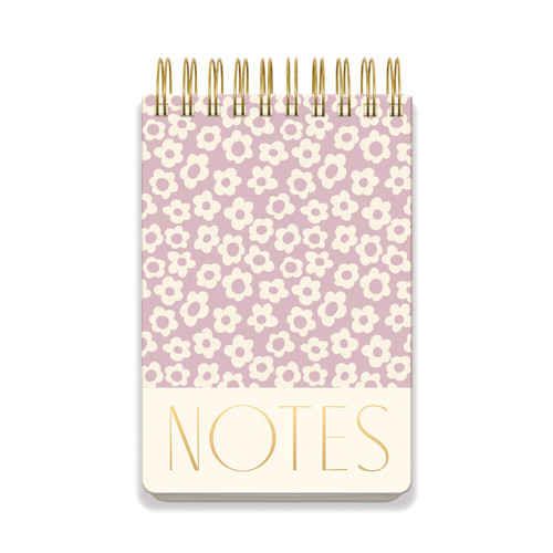 LARGE CHUNKY NOTEPAD - LILAC GROOVY FLORAL, ST681003