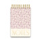 LARGE CHUNKY NOTEPAD - LILAC GROOVY FLORAL, ST681003
