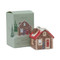 INCENSE HOUSE, NO. 05 - ALPINE CHALET STYLE INCENSE & TEA LIGHT HOLDER CERAMIC HOUSE (INCLUDES 1 TEA LIGHT & 20 INCENSE CONES), IN0026