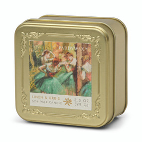IMPRESSIONIST 3.5 OZ GOLD TIN - DEGAS, "DANCERS", IMP0301