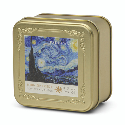 IMPRESSIONIST 3.5 OZ GOLD TIN - VAN GOGH, "THE STARRY NIGHT", IMP0302