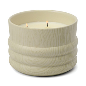 GRAIN 12 OZ CERAMIC WOOD CERAMIC CANDLE - HINOKI DRIFTWOOD, GR1203