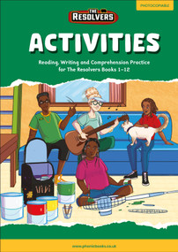 Phonic Books The Resolvers Activities (Adjacent Consonants and Consonant digraphs, and Alternative Spellings for Vowel Sounds) by Phonic Books, 9780593967485