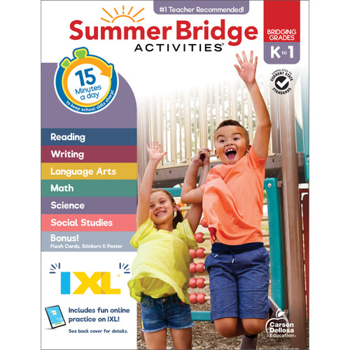 Summer Bridge Activities, Grades K - 1 - 9781483872698 by Summer Bridge Activities, Carson Dellosa Education, 9781483872698