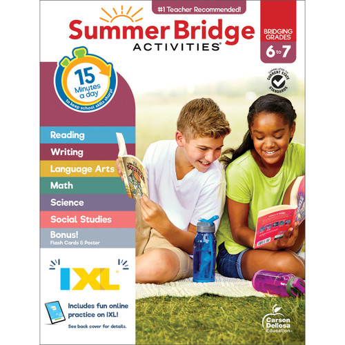 Summer Bridge Activities, Grades 6 - 7 - 9781483872759 by Summer Bridge Activities, Carson Dellosa Education, 9781483872759
