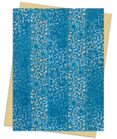 William Morris Gallery: Stripe Twill Greeting Card Pack (Pack of 6) by Flame Tree Studio, 9781835625330