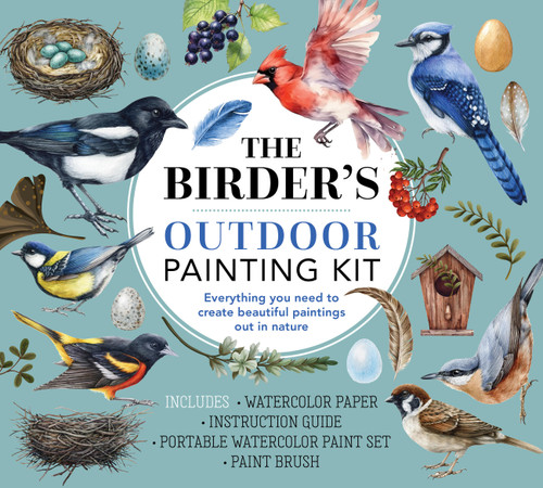 The Birder's Outdoor Painting Kit by Editors of Chartwell Books, 9780785846352