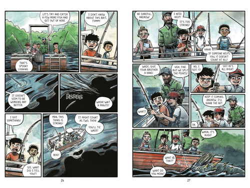 Deepwater Creek: A Graphic Novel by Michael Regina, Michael Regina, 9780593117378
