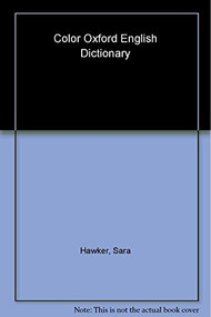 Color Oxford English Dictionary by Oxford Languages, 9780198614401