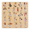 Baseball Legends Wooden Alphabet Puzzle by Beck Feiner, Beck Feiner, Alphabet Legends, 9781763753860