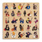 Guitar Legends Wooden Alphabet Puzzle by Beck Feiner, Beck Feiner, Alphabet Legends, 9781763753877