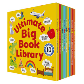 My First Big Book Library (10 Book Tuck-Box) (A Boxset of 10 Illustrated Board Books for PreSchool Kids, Toddlers [Penguin Early Learning Series]) by Penguin Books, 9789815204940
