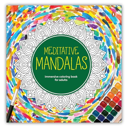 Meditative Mandalas (Adult Coloring Book | Fun and Relaxing Mandala Designs for all Age Groups) by Penguin Books, 9789815233315