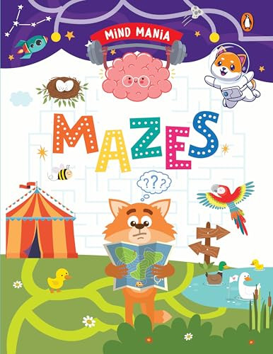 MIND MANIA: Mazes by Penguin Books, 9789815233360