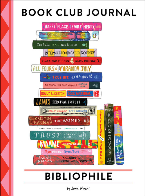 Bibliophile Book Club Journal by Jane Mount, 9781797233840