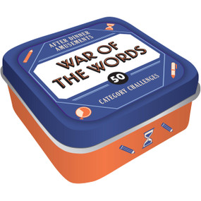 After Dinner Amusements: War of the Words (50 Category Challenges) by Chronicle Chronicle Books, Chrissy Williams, 9781797235929