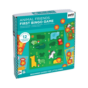 First Bingo Game: Animal Friends (Bilingual Edition) by Petit Collage, 9781797237503