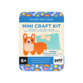 Mini Craft Kit: Pocket Pet Corgi (Bilingual Edition) by Petit Collage, 9781797237572