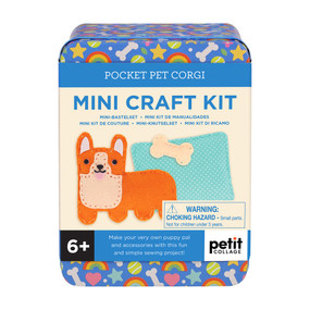 Mini Craft Kit: Pocket Pet Corgi (Bilingual Edition) by Petit Collage, 9781797237572