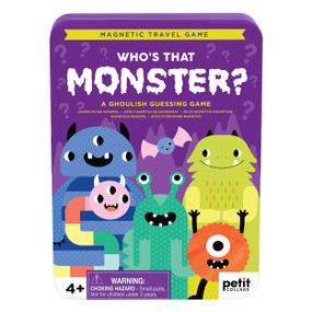 Who's That Monster? Magnetic Travel Game by Petit Collage, 9781797237596