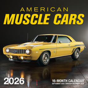 American Muscle Cars 2026 (16-Month Calendar--September 2025 through December 2026) by Editors of Motorbooks, 9780760397183