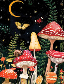 Twilight Mushroom Journal by Editors of Chartwell Books, 9780785846857