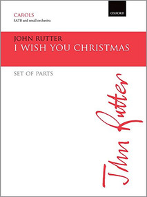 I wish you Christmas by John Rutter, 9780193512245