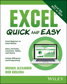 Excel Quick and Easy by Michael Alexander, Dick Kusleika, 9781394345267