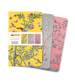Royal Pavilion, Brighton Set of 3 Mini Notebooks by Flame Tree Studio, 9781835625644