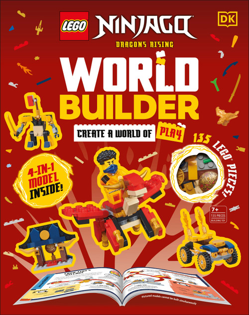 LEGO Ninjago World Builder (Create a World of Play with 4-in-1 Model and 150+ Build Ideas!) by DK, 9780593959480